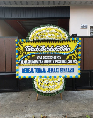 Papan Bunga Duka di Tekung