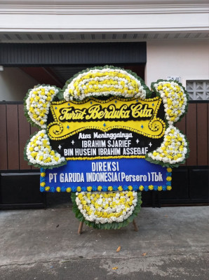 Papan Bunga Duka di Tekung
