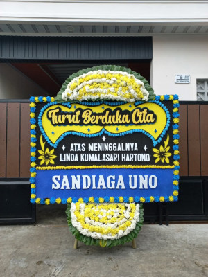 Papan Bunga Duka di Tekung